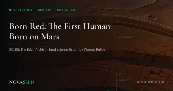 Born Red: The First Human Born on Mars