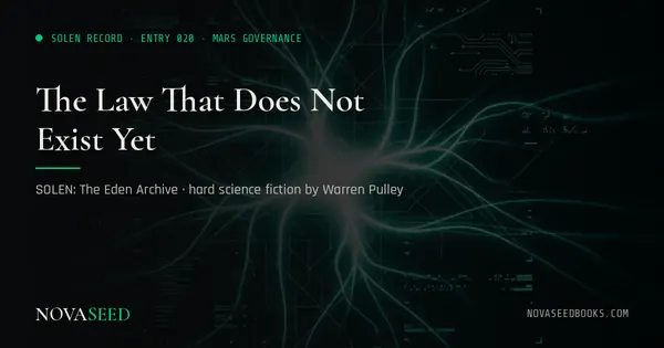The Law That Does Not Exist Yet